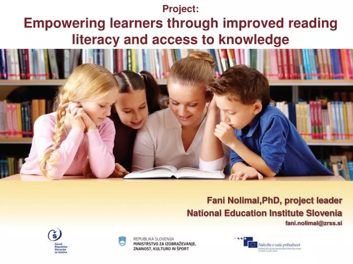 project empowering learners through improved reading literacy and access to knowledge