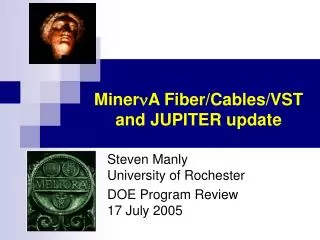 Miner ?A Fiber/Cables/VST and JUPITER update