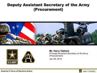 Deputy Assistant Secretary of the Army (Procurement)