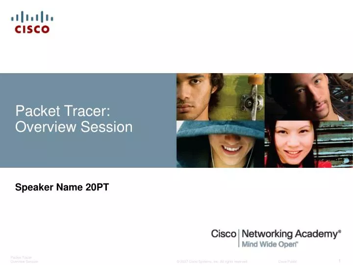 packet tracer overview session