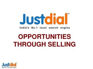 OPPORTUNITIES THROUGH SELLING
