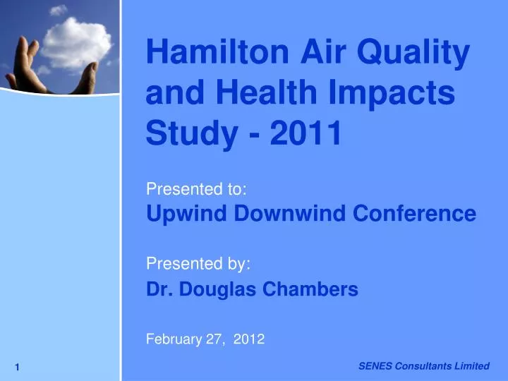 hamilton air quality and health impacts study 2011