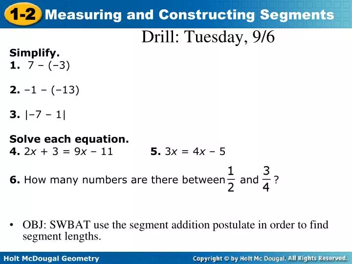 drill tuesday 9 6