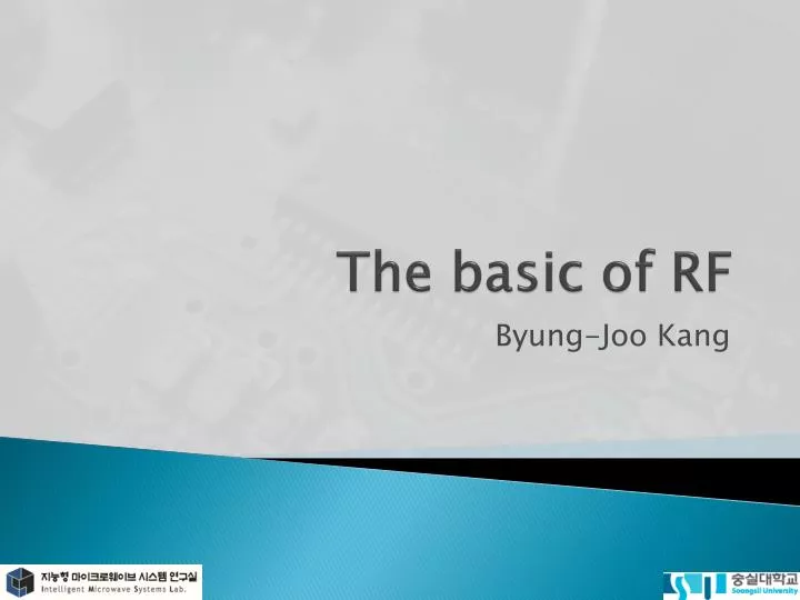 the basic of rf