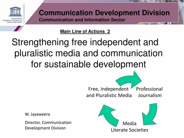 communication development division communication and information sector