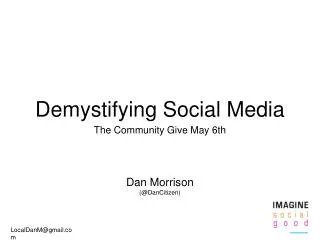 Demystifying Social Media