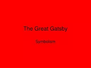 the great gatsby