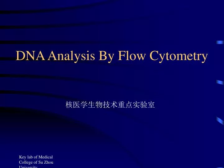 dna analysis by flow cytometry