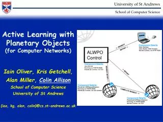 Active Learning with Planetary Objects (for Computer Networks)