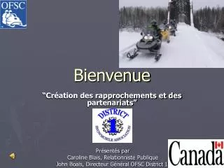 bienvenue