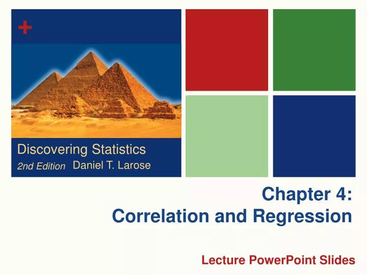 chapter 4 correlation and regression