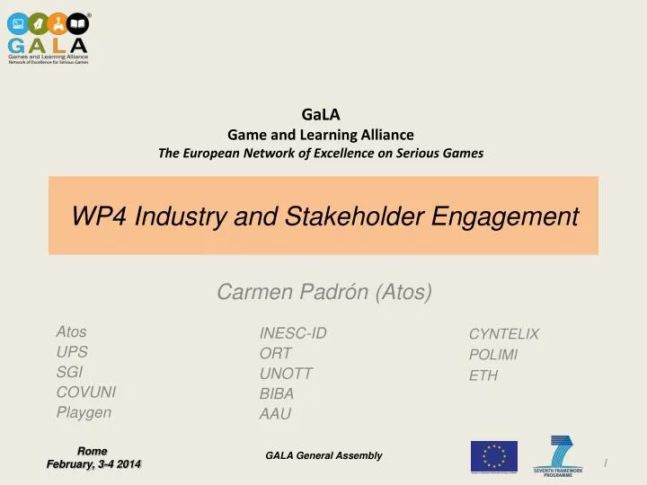 wp4 industry and stakeholder engagement