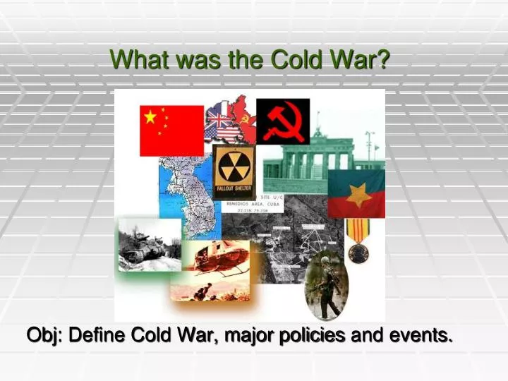 what was the cold war