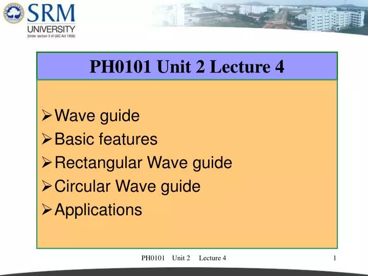 ph0101 unit 2 lecture 4