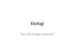 Ekologi - slide 1