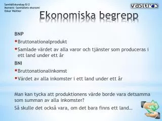 ekonomiska begrepp