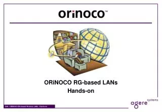 ORiNOCO RG-based LANs Hands-on