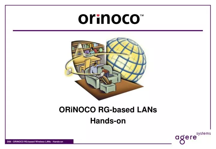 orinoco rg based lans hands on