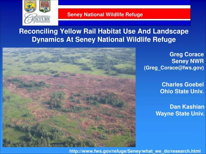 reconciling yellow rail habitat use and landscape dynamics at seney national wildlife refuge