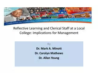 Reflective Learning and Clerical Staff at a Local College: Implications for Management