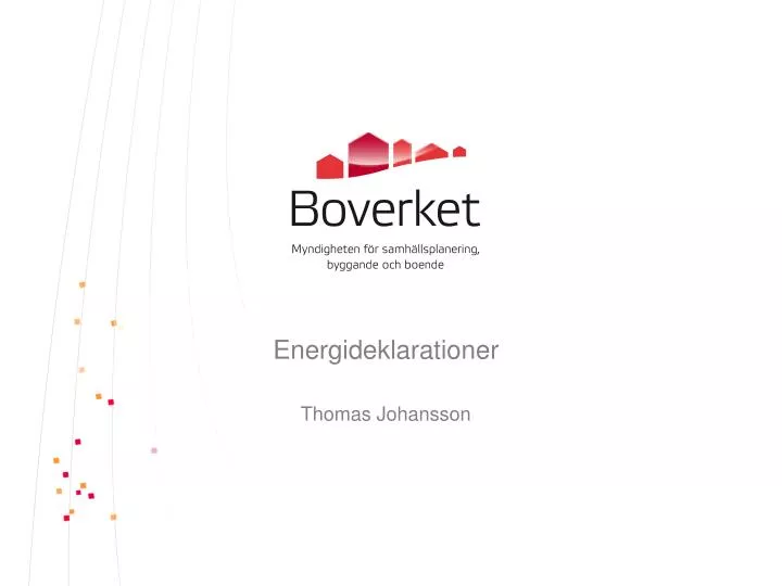 energideklarationer