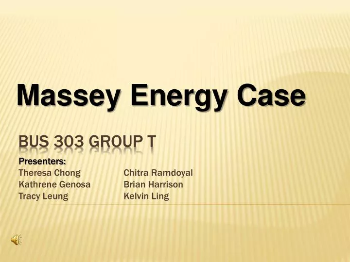 massey energy case