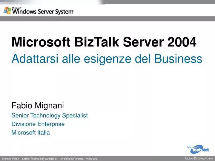 microsoft biztalk server 2004