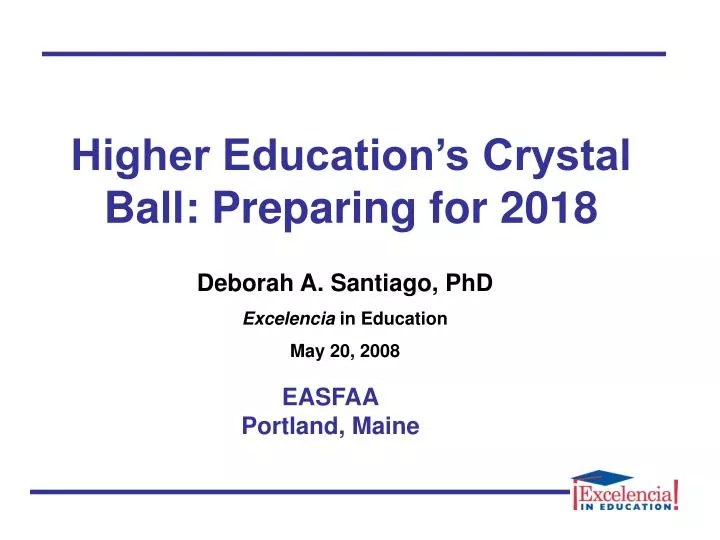 higher education s crystal ball preparing for 2018
