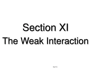 Section XI