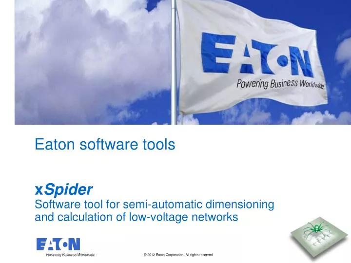 eaton software tools