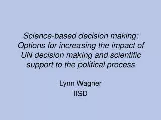 Lynn Wagner IISD