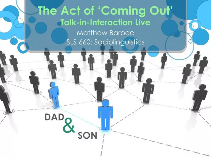 the act of coming out talk in interaction live