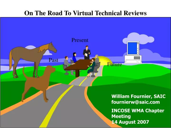 on the road to virtual technical reviews