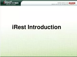 iRest Introduction
