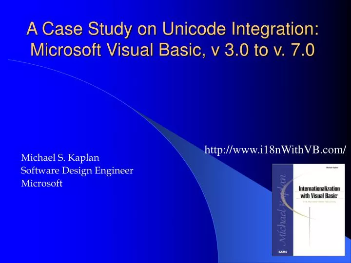 michael s kaplan software design engineer microsoft