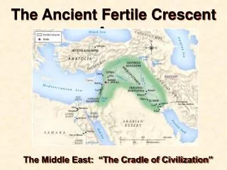 The Ancient Fertile Crescent Area