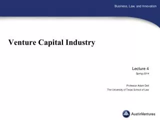 Venture Capital Industry