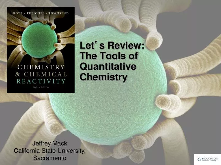 let s review the tools of quantitative chemistry