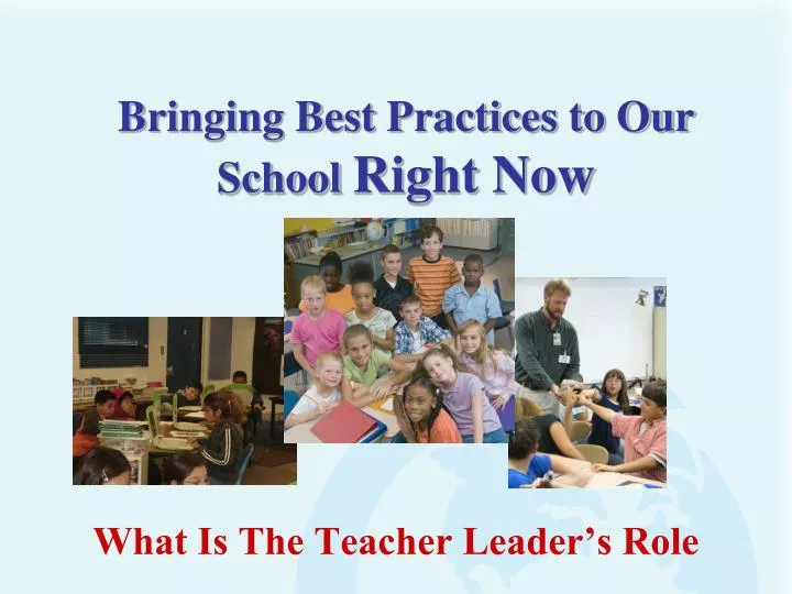 what is the teacher leader s role