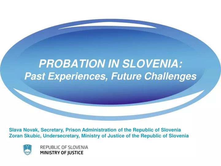 probation in slovenia past experiences future challenges