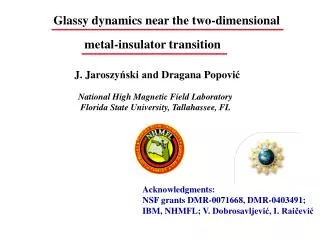 Glassy dynamics near the two-dimensional