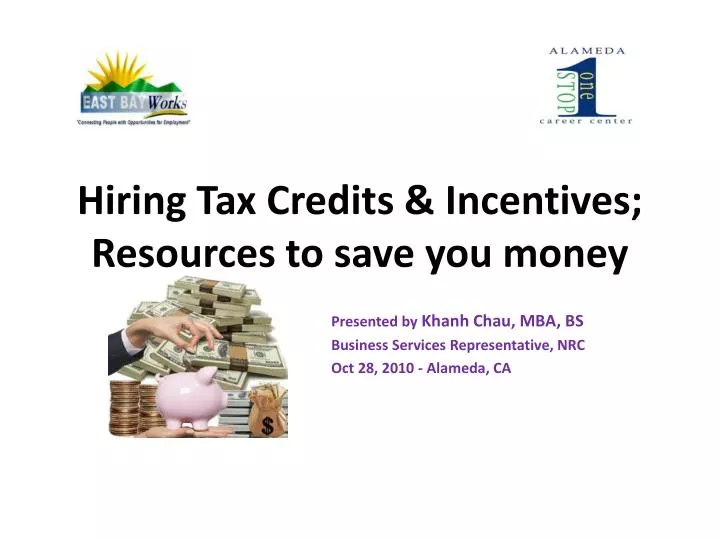 hiring tax credits incentives resources to save you money