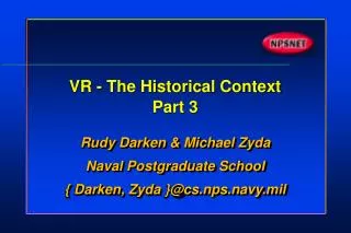 VR - The Historical Context Part 3