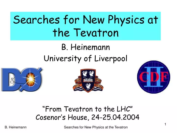searches for new physics at the tevatron