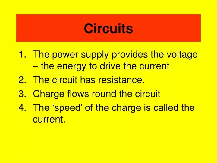 circuits