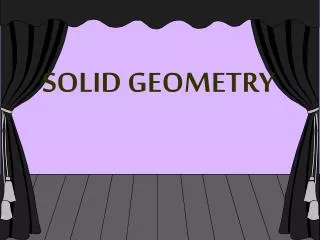 SOLID GEOMETRY