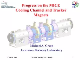 Progress on the MICE Cooling Channel and Tracker Magnets