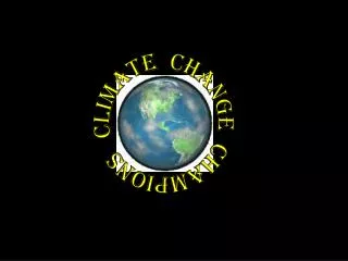 Climate Change Champions