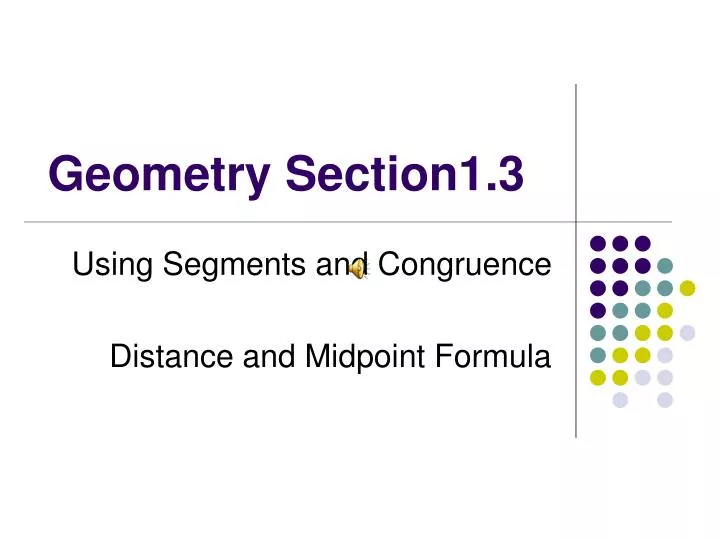 geometry section1 3