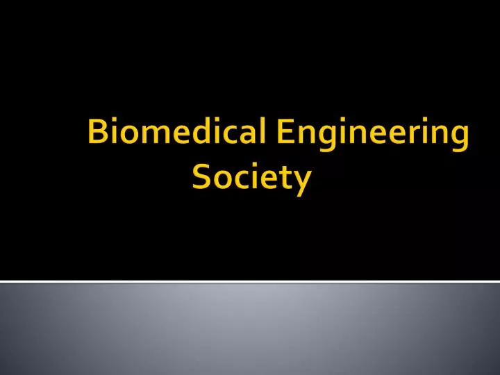 biomedical engineering society